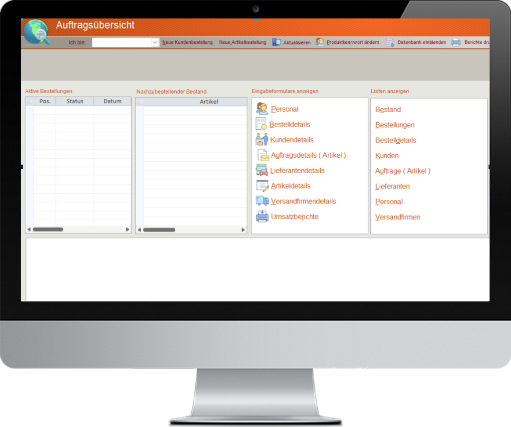 Auftragsverwaltung